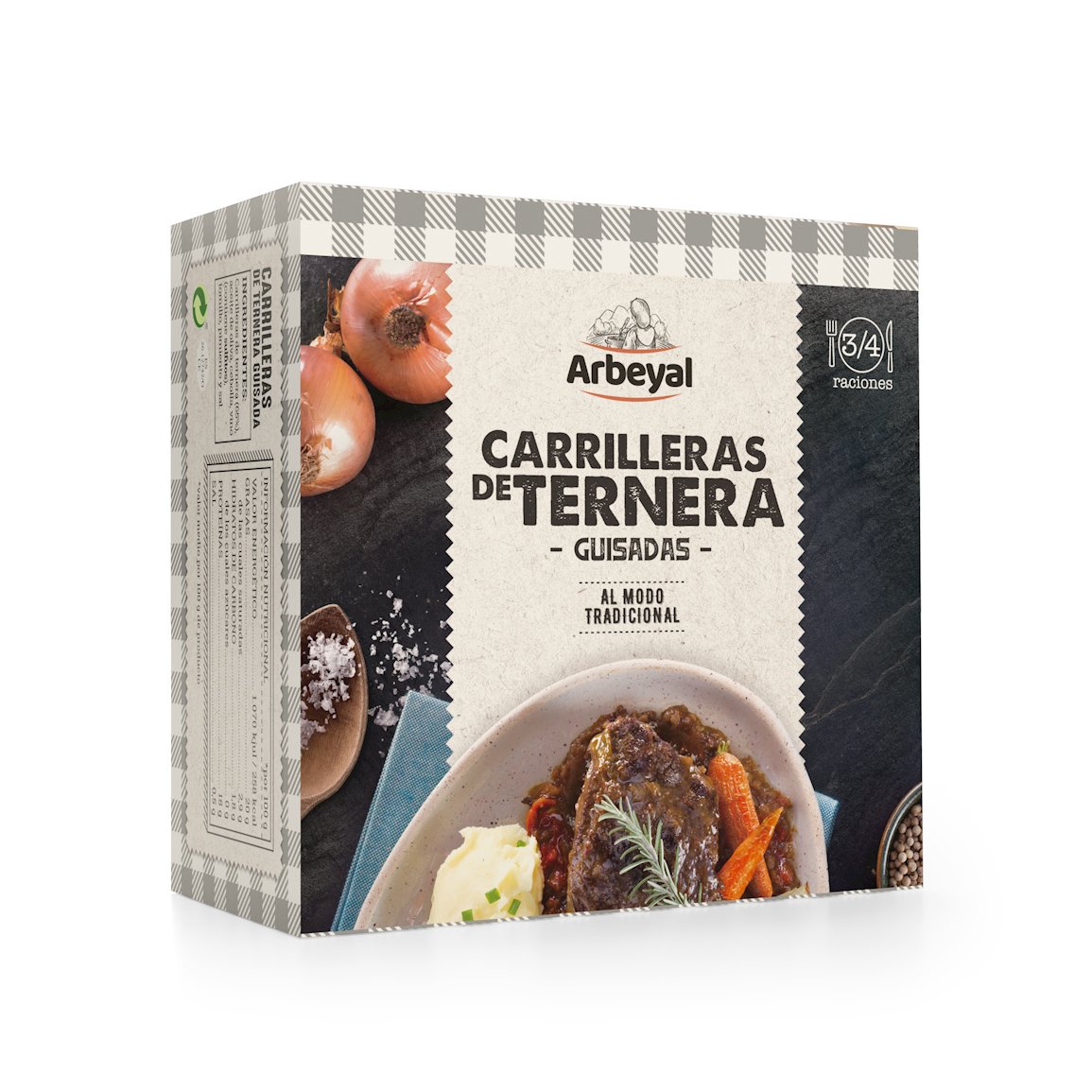 Carrilleras de ternera - Arbeyal