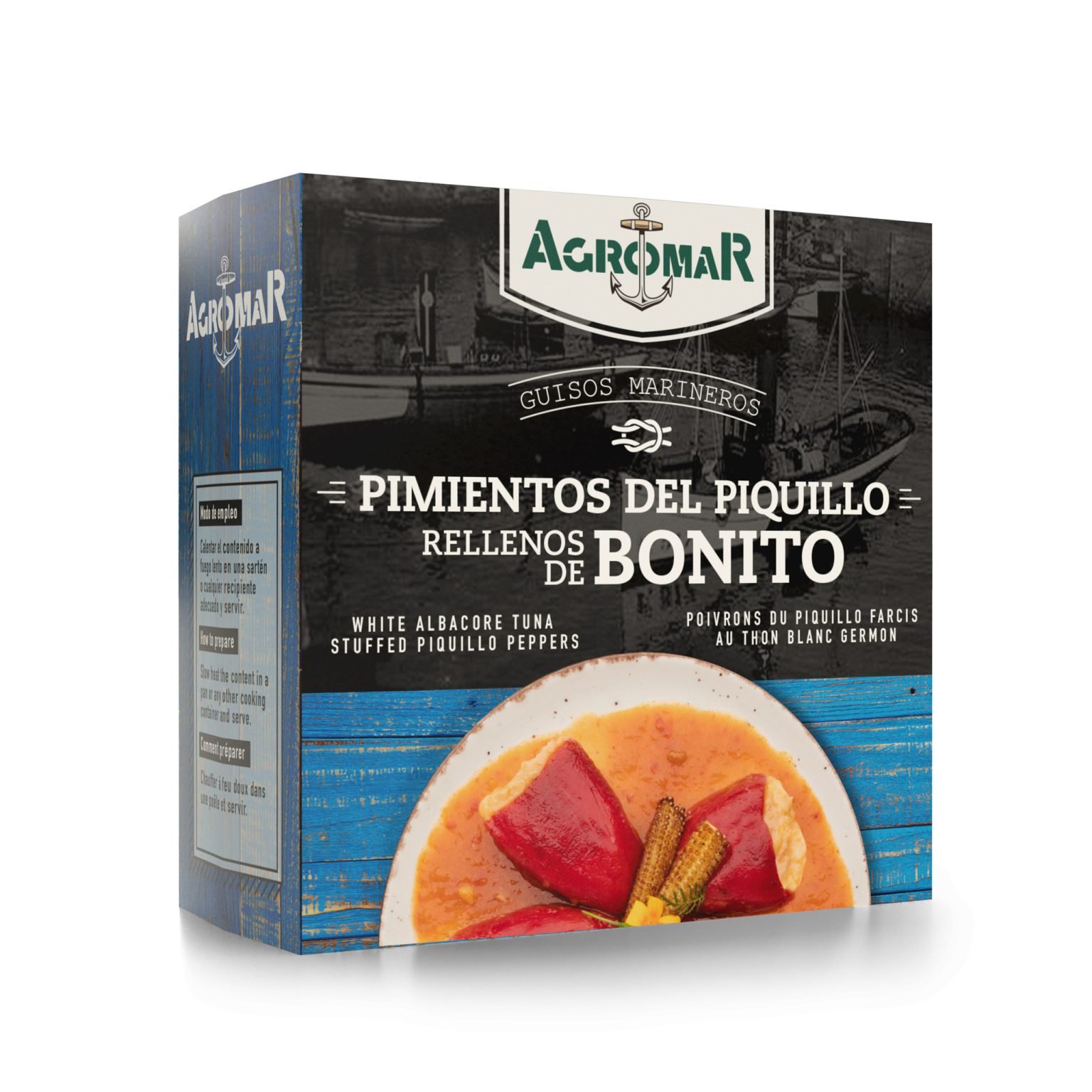 Pimientos rellenos de bonito - Agromar