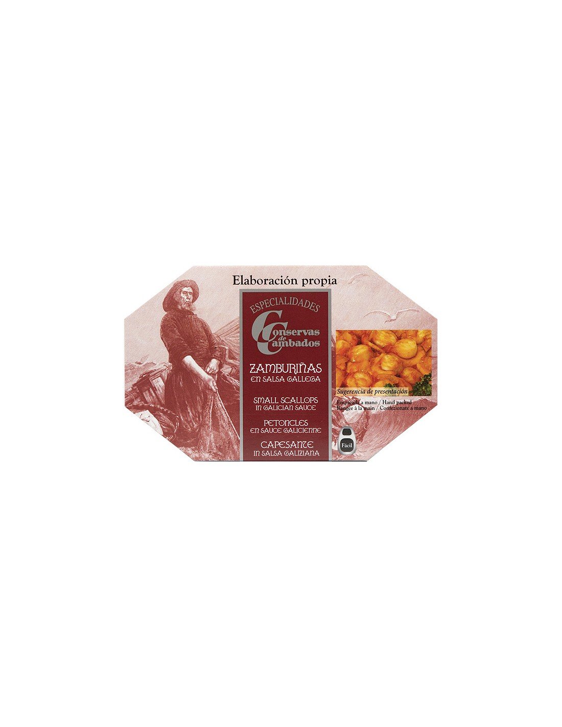 Zamburiñas - Conservas de Cambados