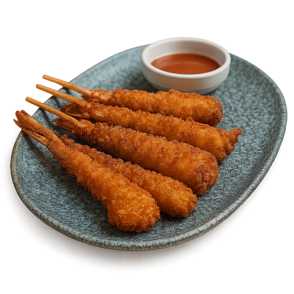 Brochetas de Langostino